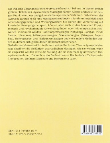 Ayurvedische Massagen: Handbuch der Öl- und Massageanwendungen des Ayurveda - 2